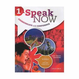 کتاب SPEAK NOW 1 اثر David Bohlke and Jack C. Richards انتشارات OXFORD