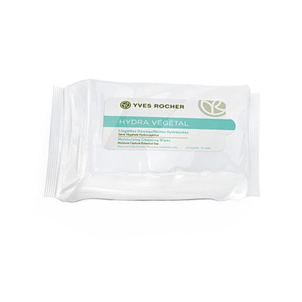 دستمال مرطوب ایو روشه مدل HYDRA VEGETAL بسته ۲۰ عددی