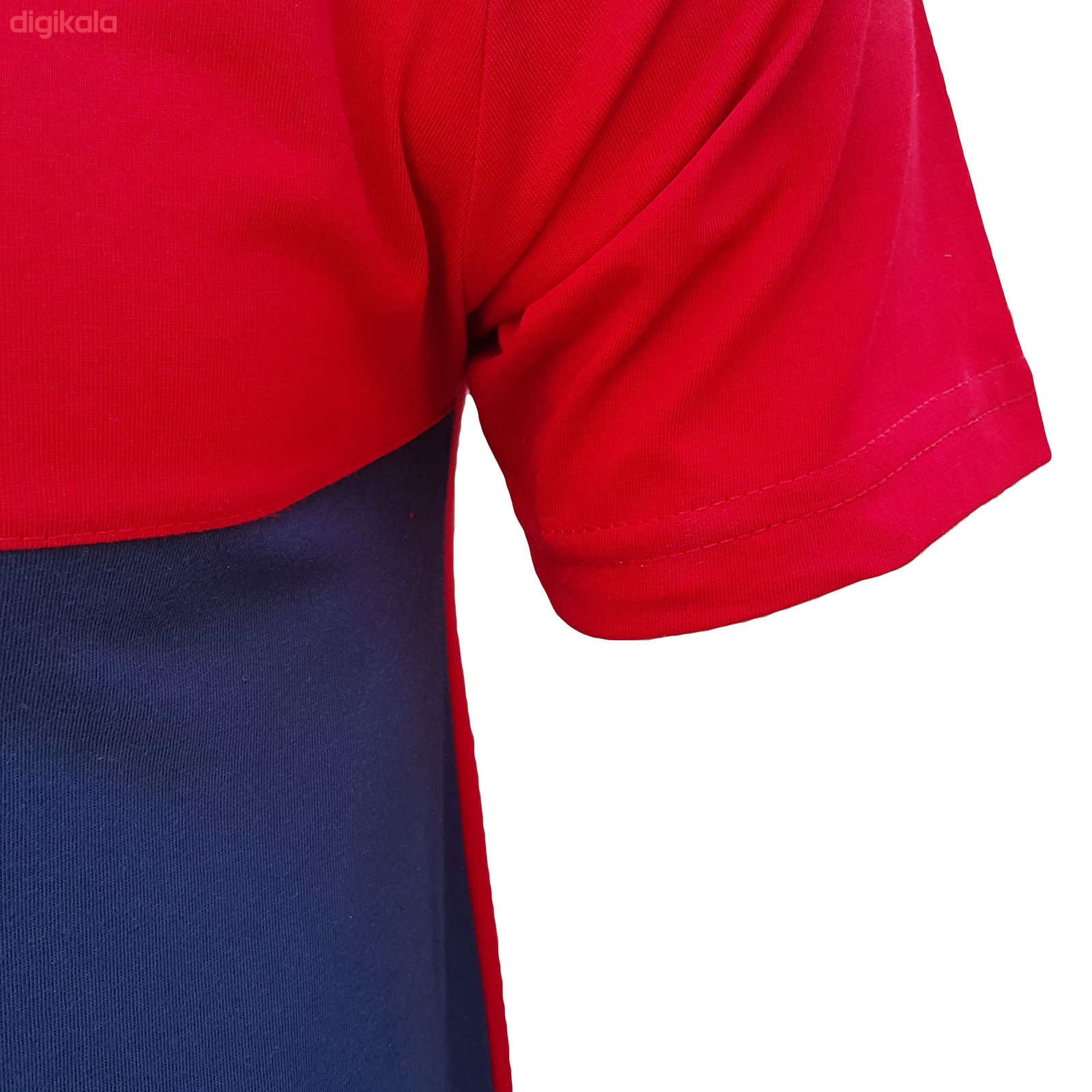  تی شرت آستین کوتاه مردانه طرح آژاکس کد A253Gرنگ قرمز
