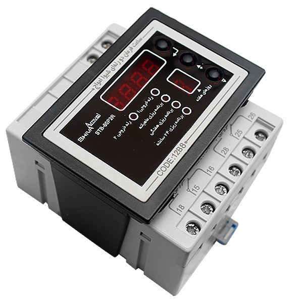 تايمر فرمان 2 رله شيوا امواج مدل STB - 90P2R