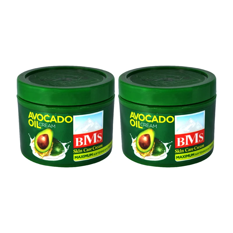 کرم نرم کننده و مرطوب کننده بی ام اس مدل AVACADO1 حجم 200 میلی لیتر مجموعه 2 عددی