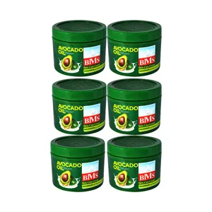 کرم نرم کننده و مرطوب کننده بی ام اس مدل AVACADO1 حجم 200 میلی لیتر مجموعه 6 عددی