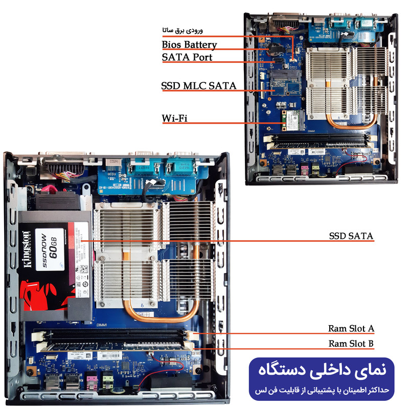کامپیوتر کوچک دل مدل WYSE 7010 - B