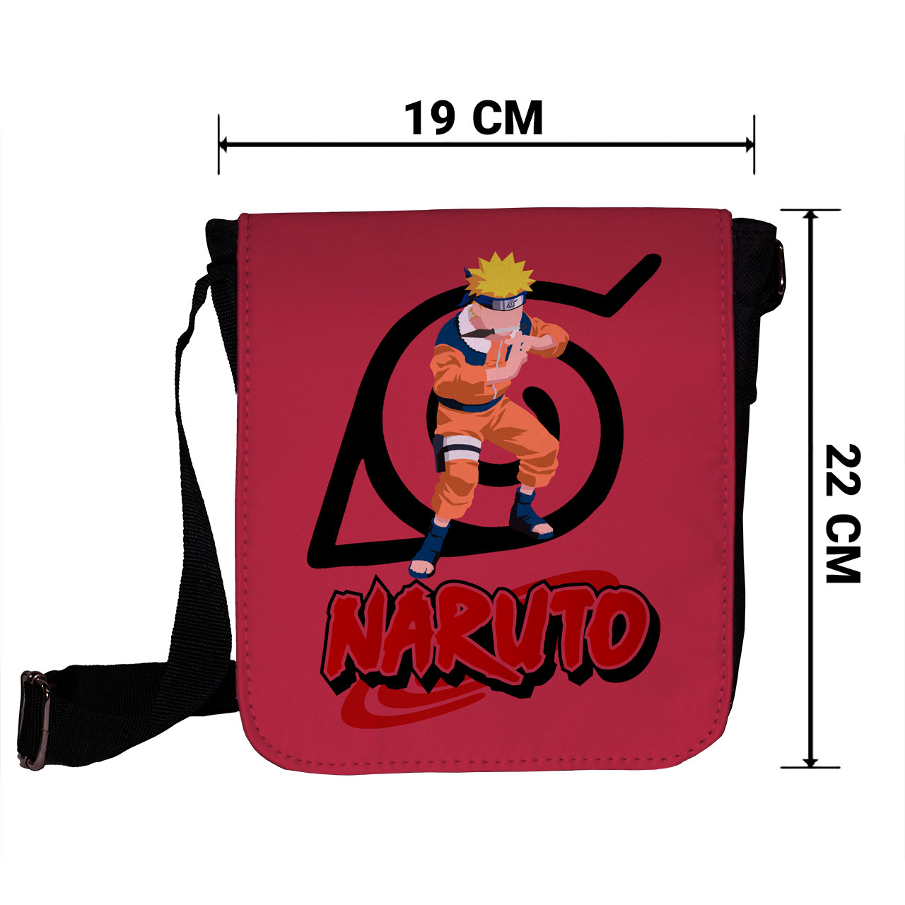 کیف دوشی پسرانه طرح Naruto کد 1007 -  - 2
