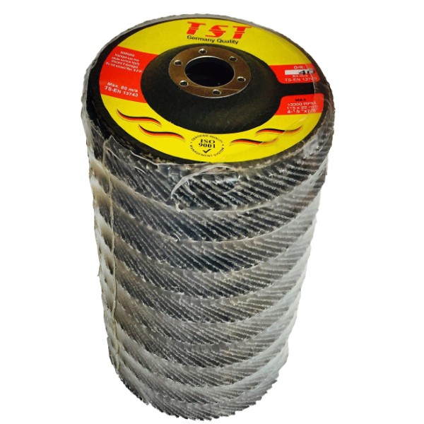 سنباده فلاپ دیسک تی اس تی مدل T29-P40 بسته 10 عددی