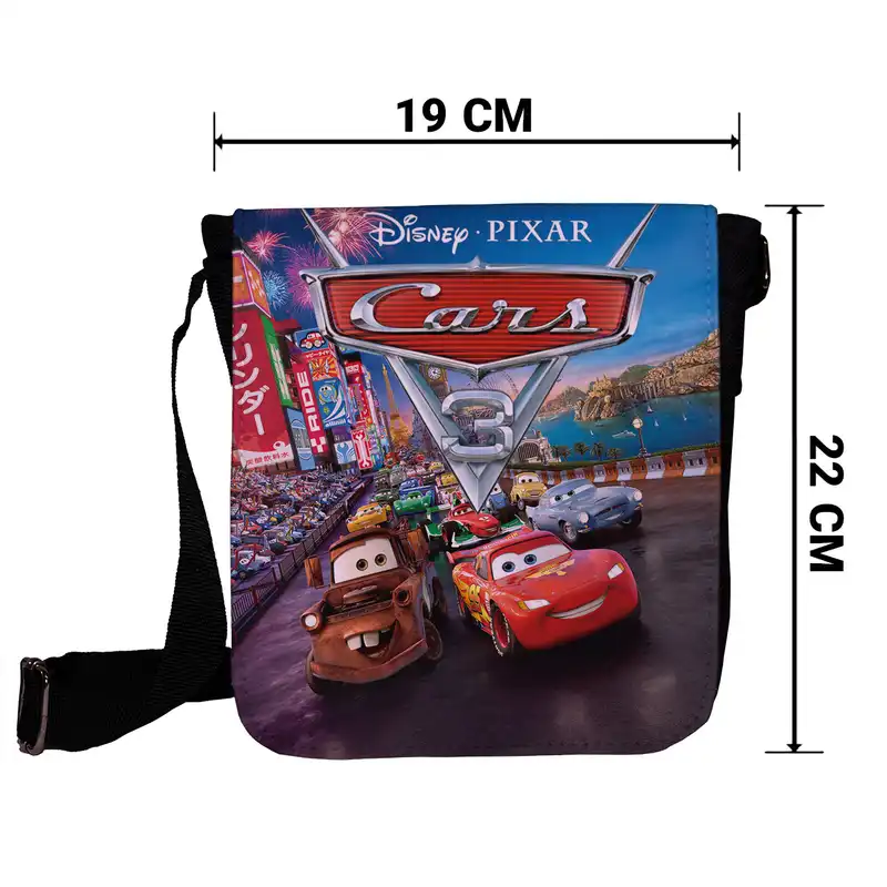 کیف دوشی پسرانه طرح ماشین ها کد 1014