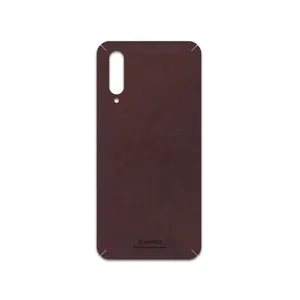 MAHOOT Matte-Dark-Brown-Leather Cover Sticker for Xiaomi Mi 9 Lite
