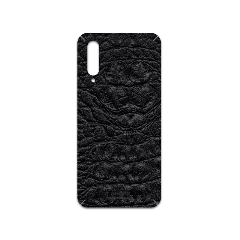 برچسب پوششی ماهوت مدل Black-Crocodile-Leather مناسب برای گوشی موبایل شیائومی Mi 9 Lite