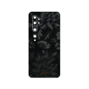 MAHOOT Black-Wildflower Cover Sticker for Xiaomi Mi Note 10