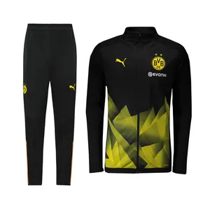ست گرمکن و شلوار ورزشی مردانه طرح بورسیا دورتمند کد BVB -2020