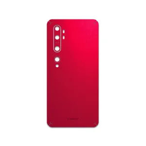 MAHOOT Matte-Warm-Red Cover Sticker for Xiaomi Mi Note 10