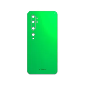 MAHOOT Green-Matte Cover Sticker for Xiaomi Mi Note 10
