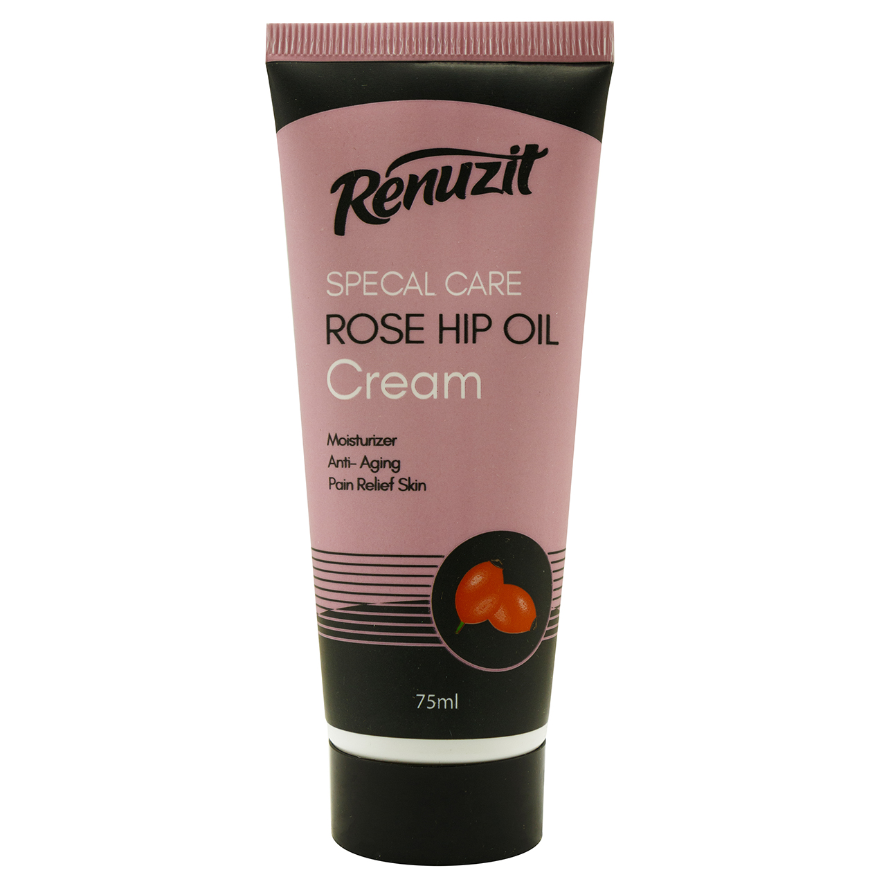 کرم مرطوب کننده رینو زیت مدل ROSE HIP OIL حجم 75 میلی لیتر