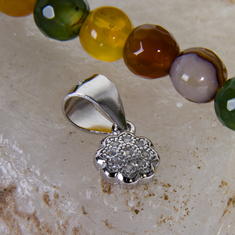 آویز گردنبند نقره زنانه بازرگانی میلادی کد PKR_017 آویز گردنبند نقره زنانه بازرگانی میلادی کد PKR_017