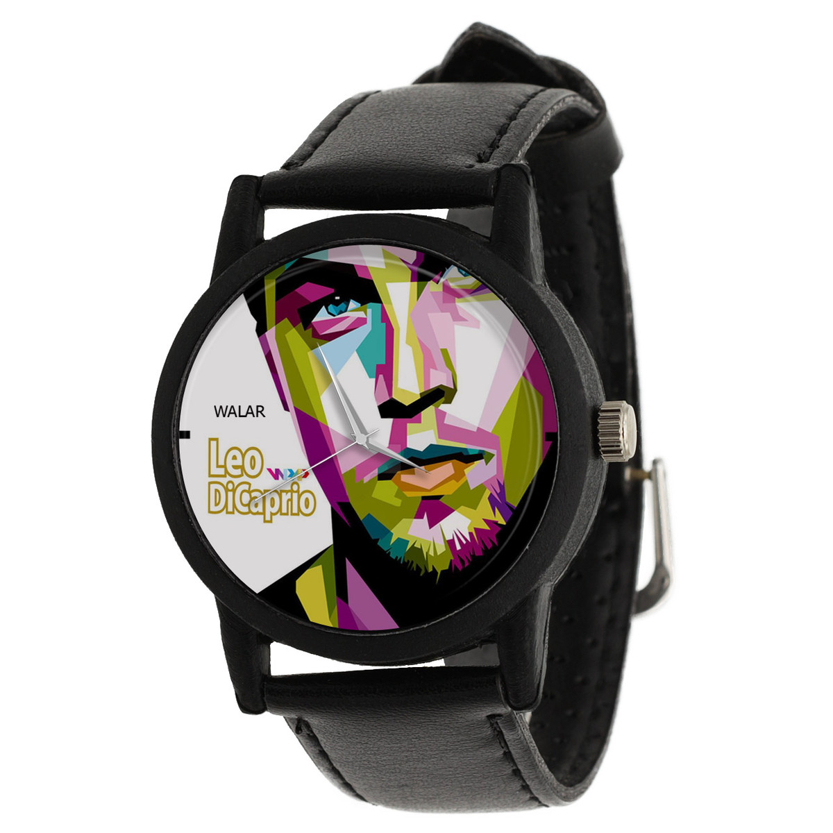 ساعت مچی عقربه ای والار طرح لئوناردو دیکاپریو کد LF2427