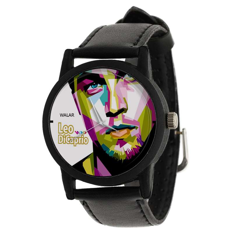 ساعت مچی عقربه ای والار طرح لئوناردو دیکاپریو کد LF2427