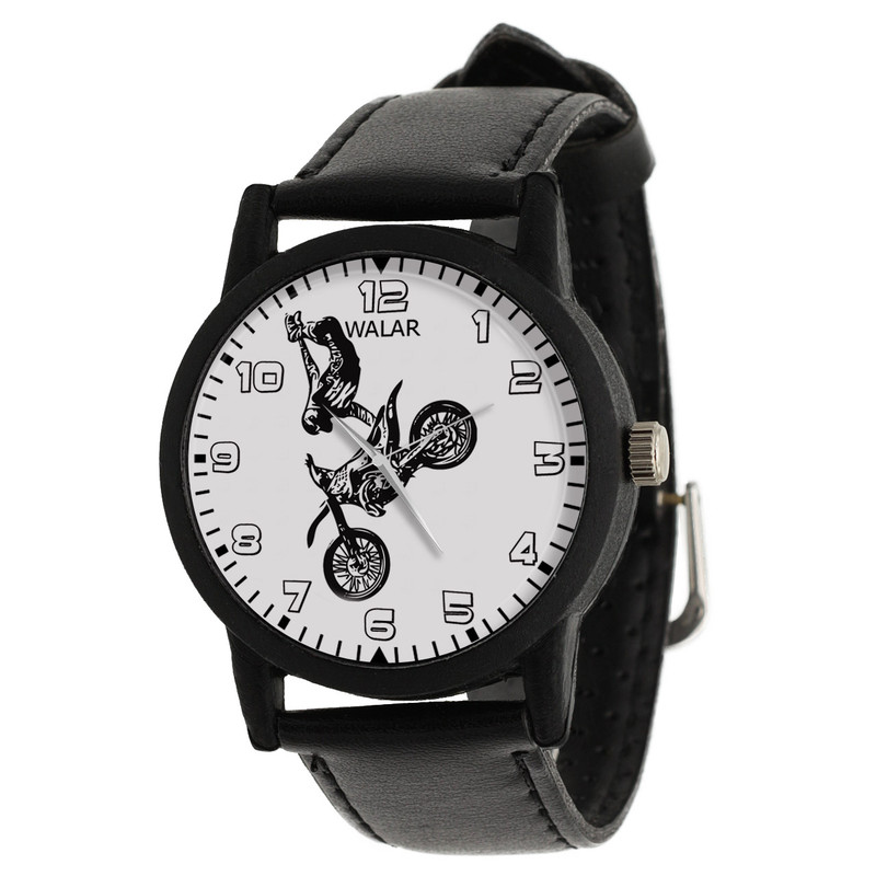 ساعت مچی عقربه ای والار طرح موتورسواری کد LF2462 ساعت مچی عقربه ای والار طرح موتورسواری کد LF2462