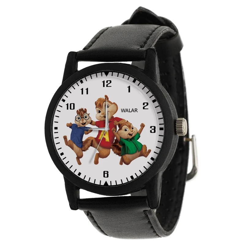 ساعت مچی عقربه ای والار طرح آلوین کد LF2477