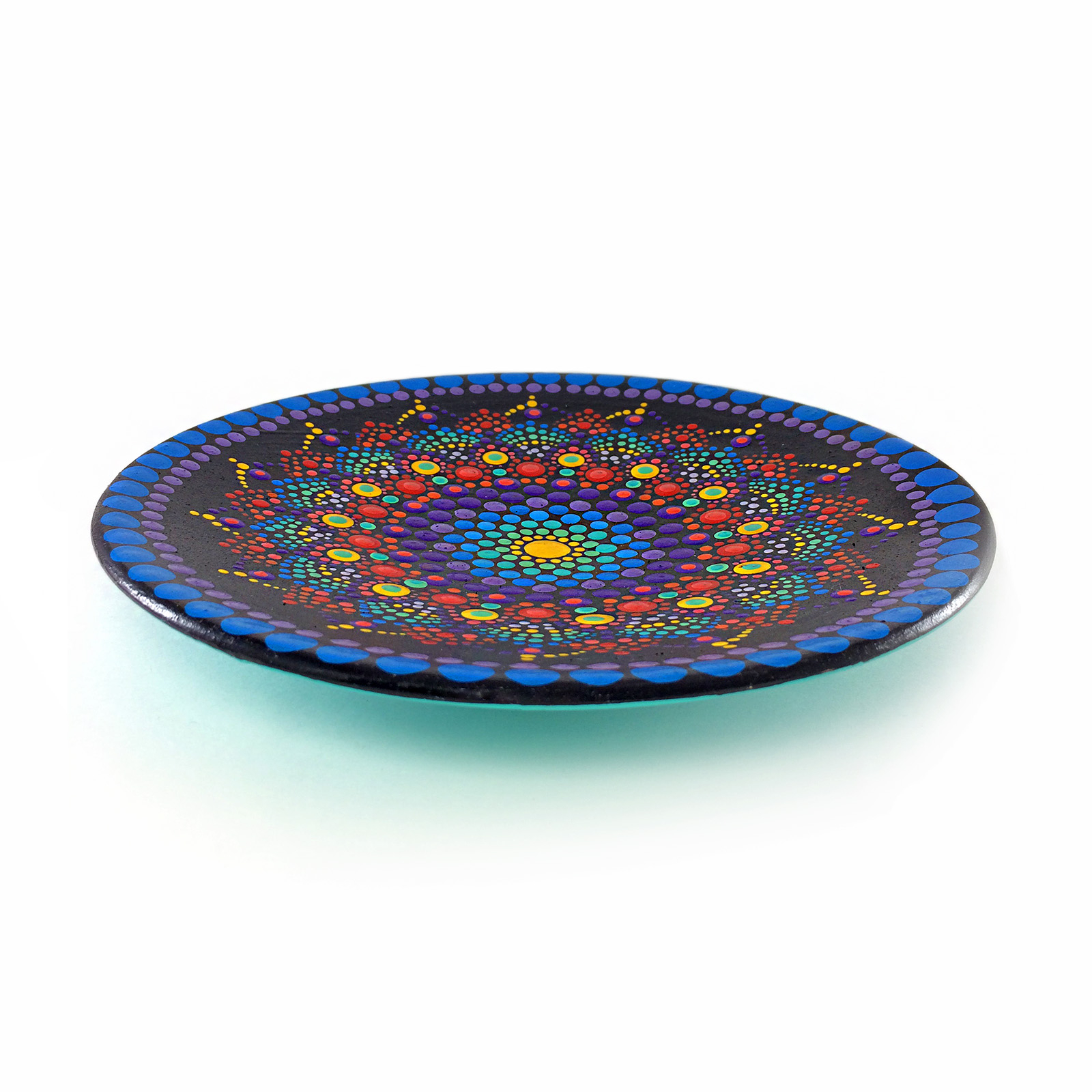 بشقاب دیوارکوب سفالی کد SN1100