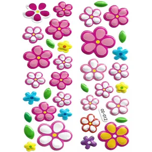 استیکر کودک طرح گل مدل CC012