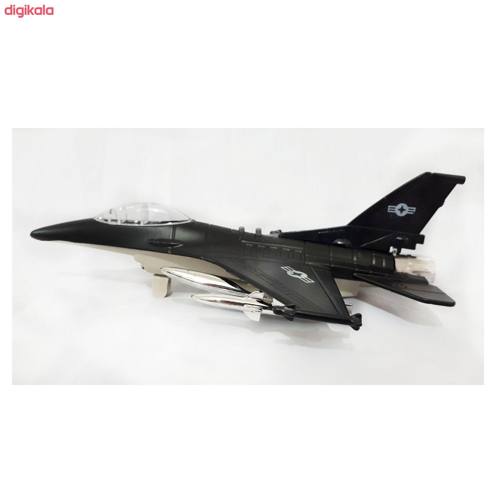 هواپیما اسباب بازی طرح جنگی مدل F16 کد 201 main 1 2