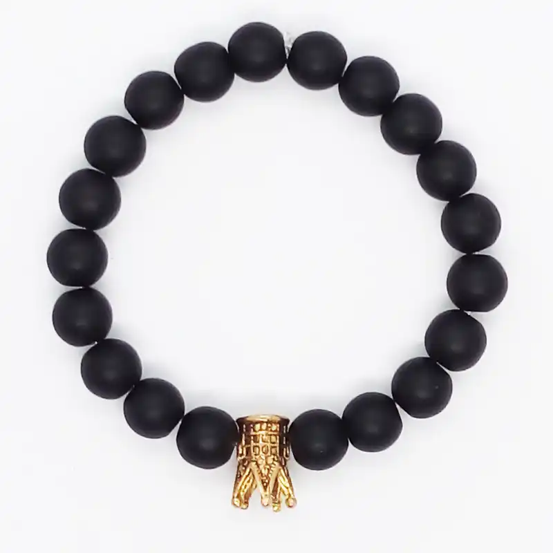 دستبند طرح تاج کد DT-02