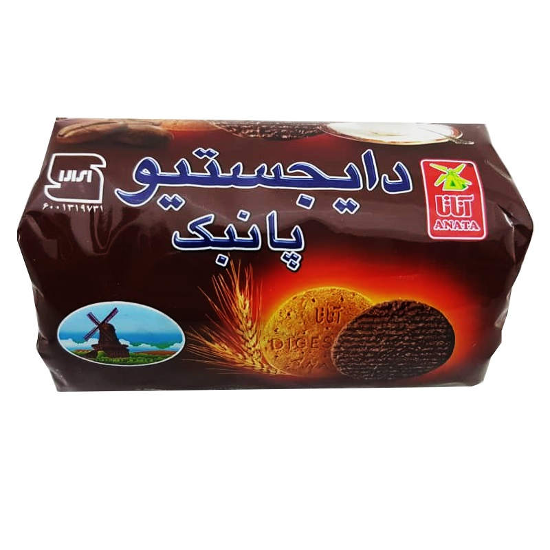 بیسکویت سبوس دار قهوه آناتا - 220 گرم