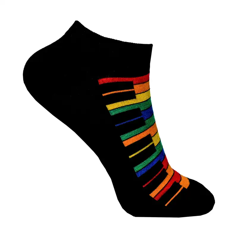 جوراب زنانه طرح پیانو