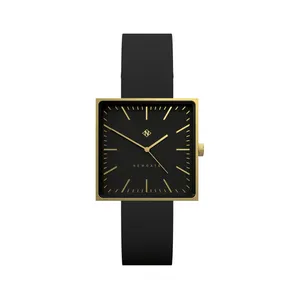 ساعت مچی عقربه ای نیوگیت مدل The Cubeline Black Square Face