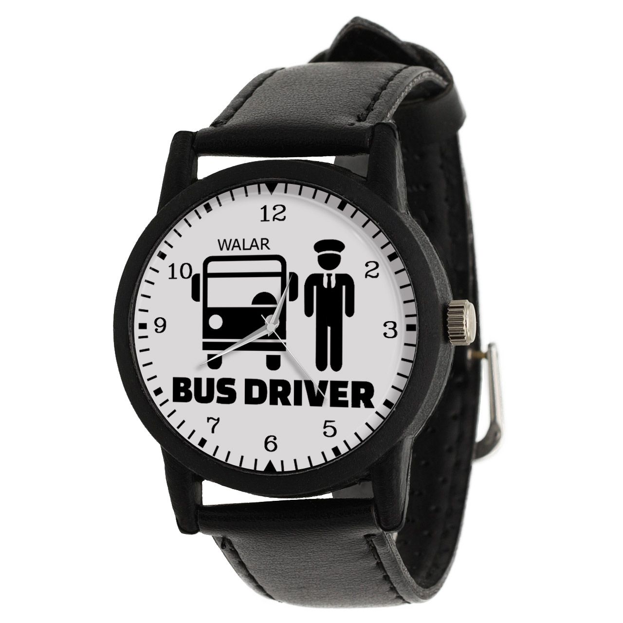 ساعت مچی عقربه ای مردانه والار طرح راننده اتوبوس کد LF2503 -  - 1