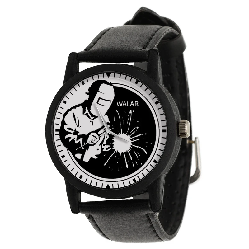 ساعت مچی عقربه ای مردانه والار طرح جوشکار کد LF2508