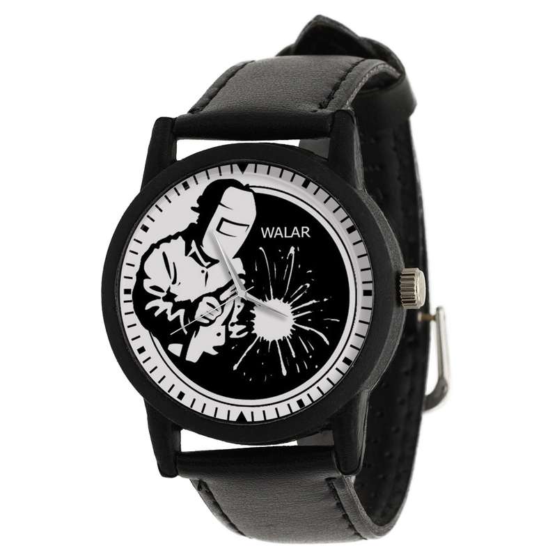 ساعت مچی عقربه ای مردانه والار طرح جوشکار کد LF2508