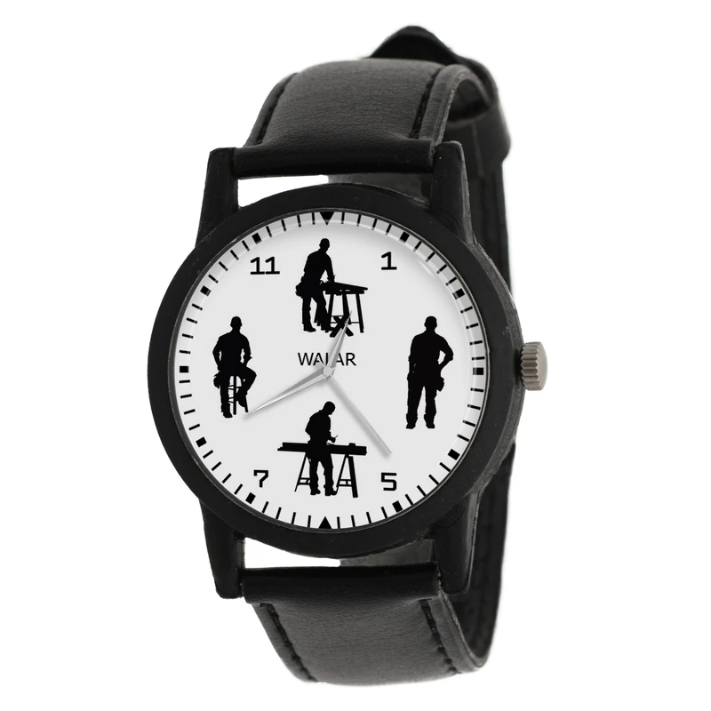 ساعت مچی عقربه ای مردانه والار طرح نجار کد LF2514