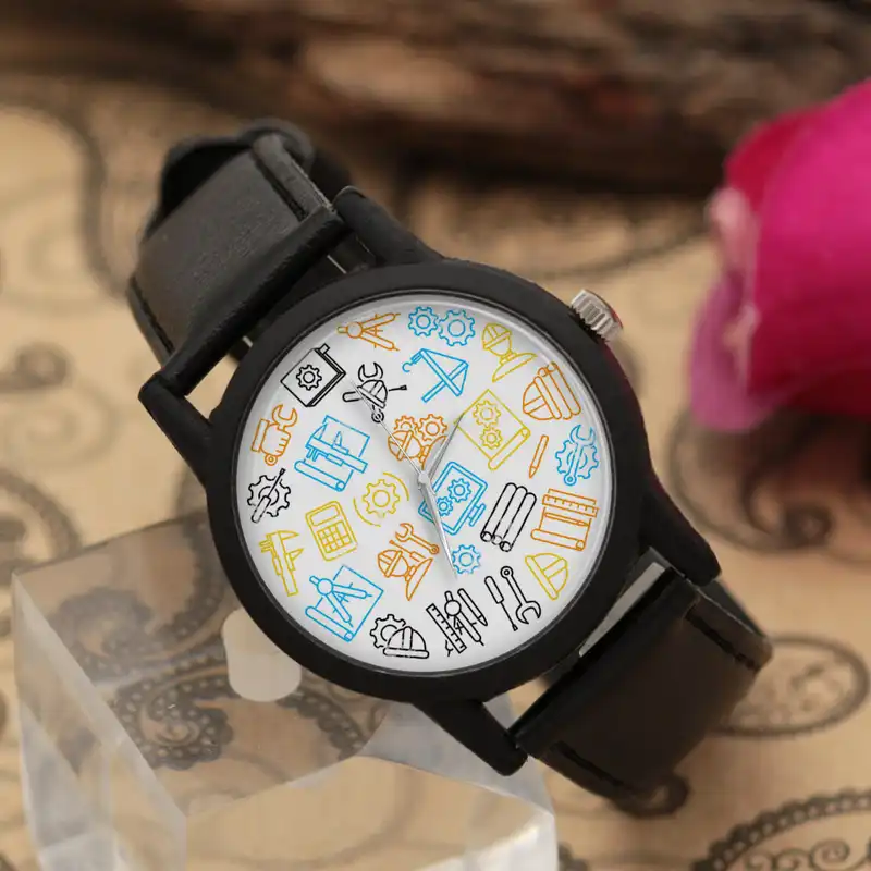 ساعت مچی عقربه ای والار طرح مهندسی کد LF2522