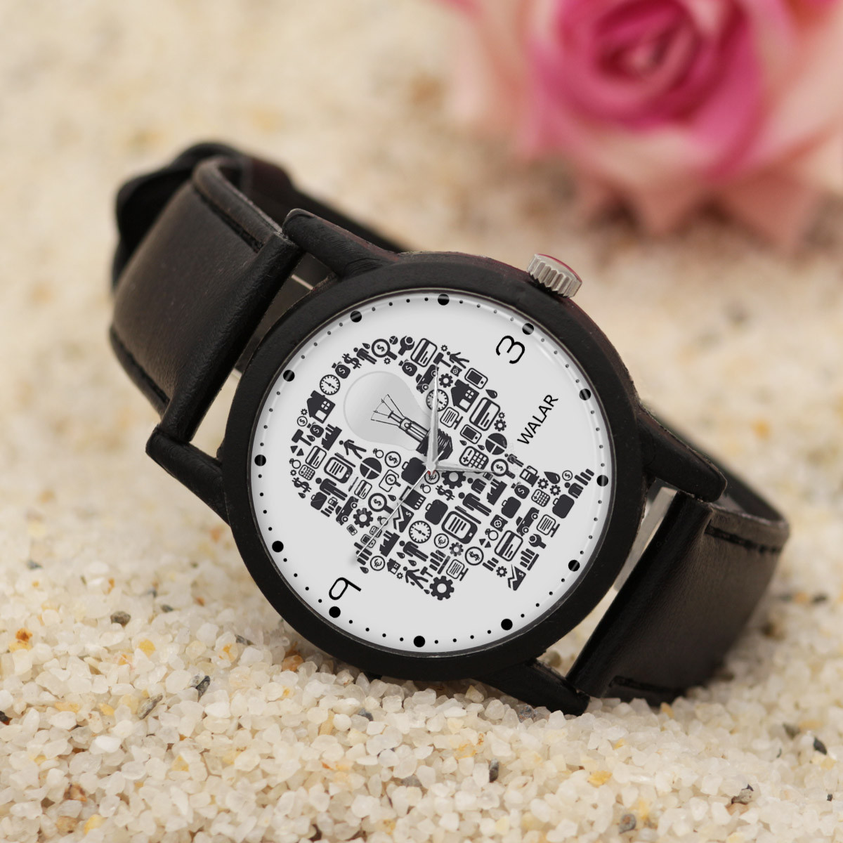 ساعت مچی عقربه ای والار طرح مهندسی کد LF2523