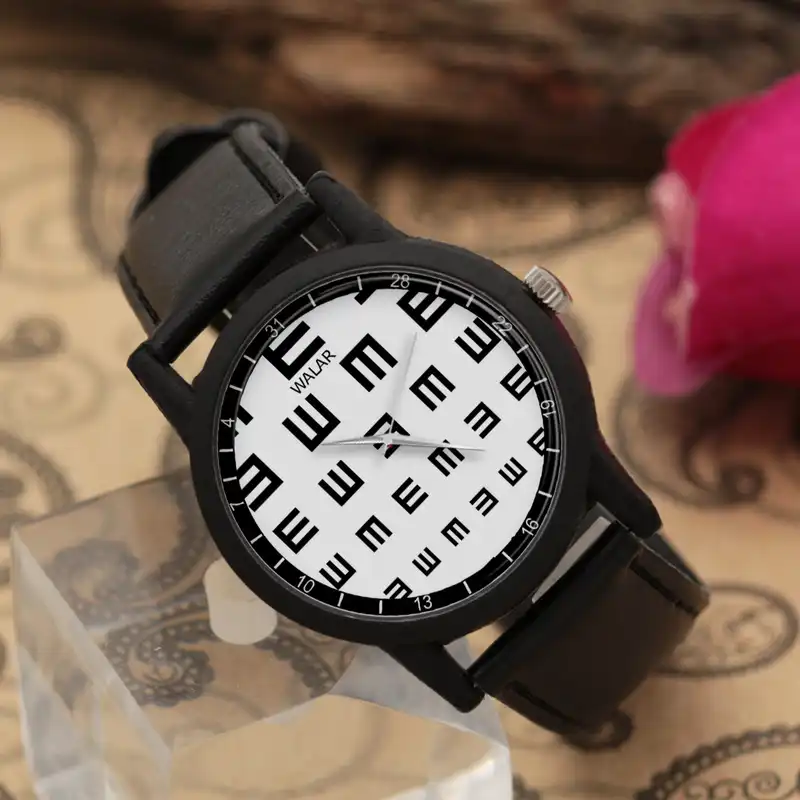 ساعت مچی عقربه ای والار طرح چشم پزشک کد LF2535