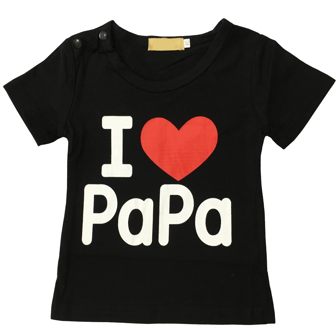 تی شرت بچگانه مدل I LOVE PAPA
