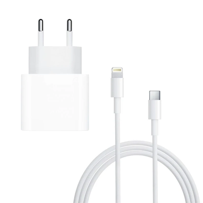 شارژر دیواری مدل A1692 به همراه کابل تبدیل  لایتنینگ