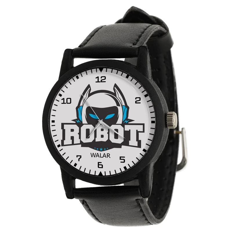 ساعت مچی عقربه ای والار طرح رباتیک کد LF2566