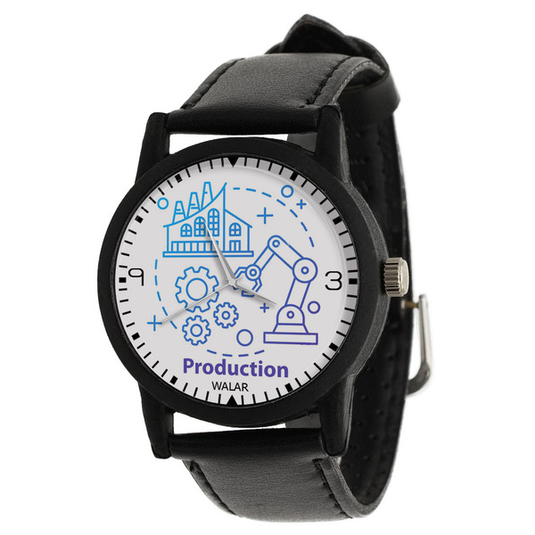 ساعت مچی عقربه ای زنانه و مردانه  والار طرح مهندسی صنایع کد LF2579