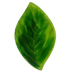 بشقاب طرح برگ کد 01