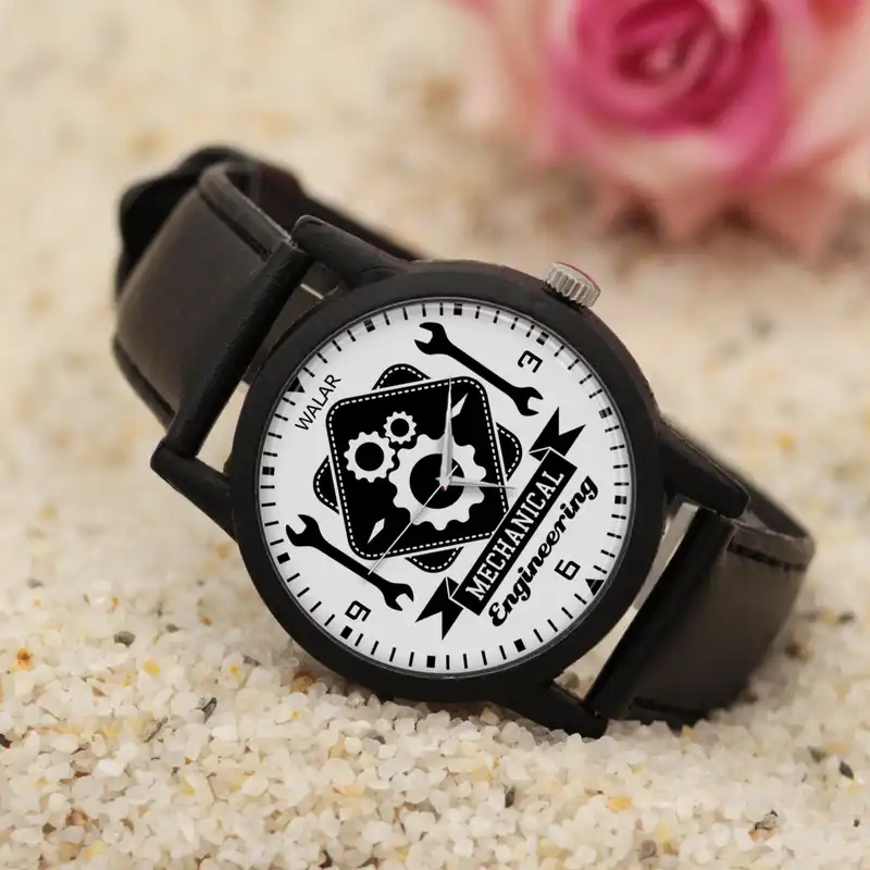 ساعت مچی عقربه ای والار طرح مهندسی مکانیک کد LF2589