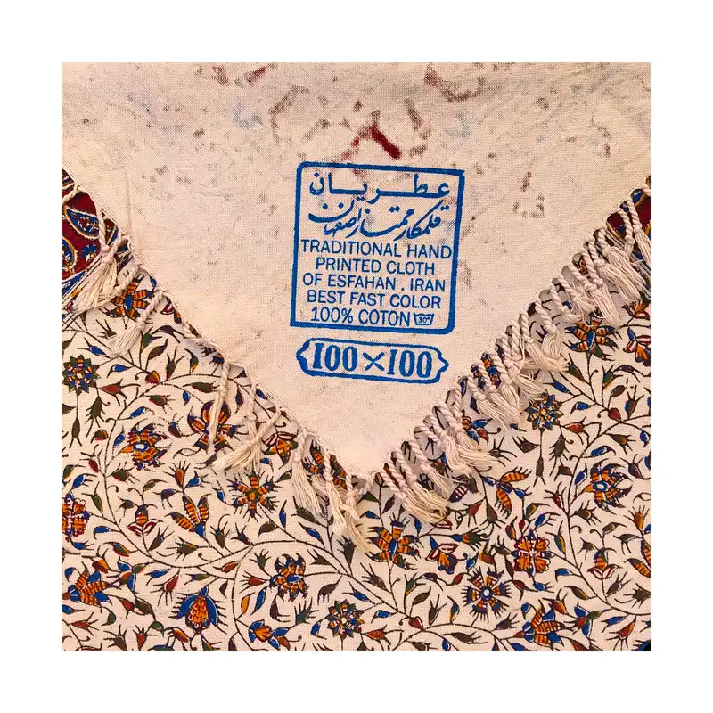 سفره قلمکار عطریان طرح گل کد G381