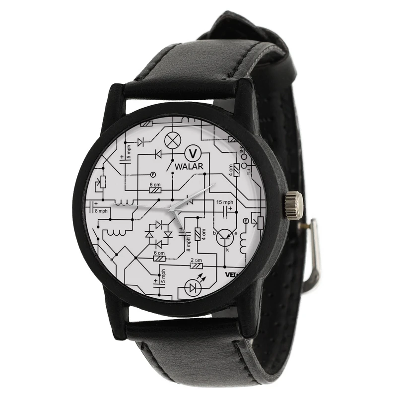ساعت مچی عقربه ای والار طرح مدار الکتریکی کد LF2610