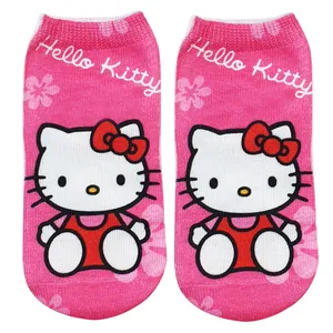 جوراب دخترانه طرح کیتی کد 02