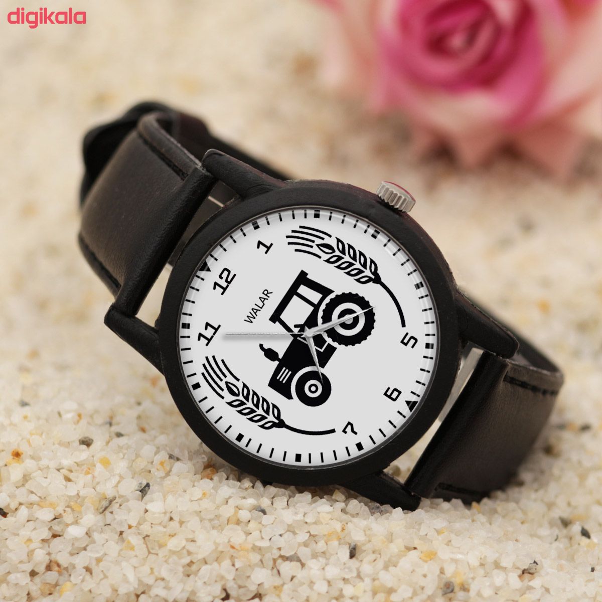 ساعت مچی عقربه ای والار طرح کشاورزی کد LF2624