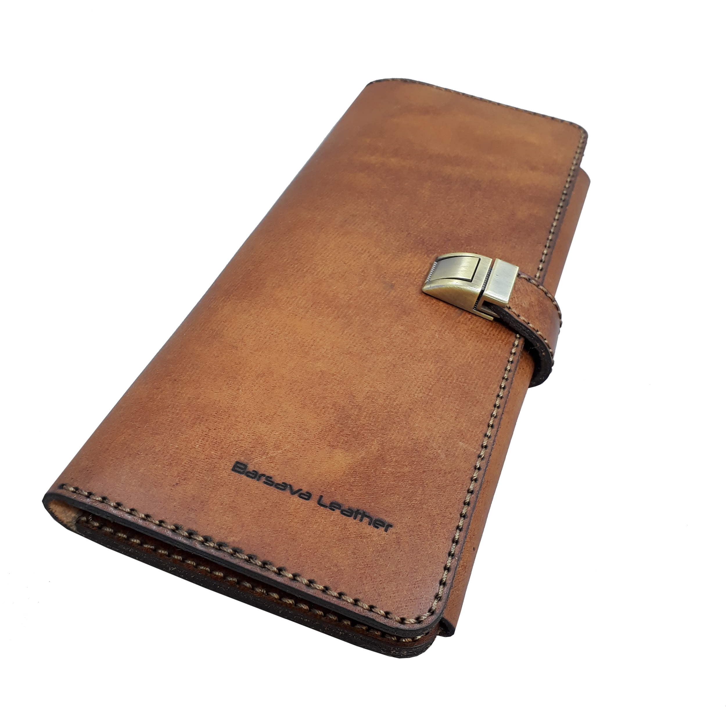 کیف دسته چک مردانه چرم بارثاوا کد 1504k