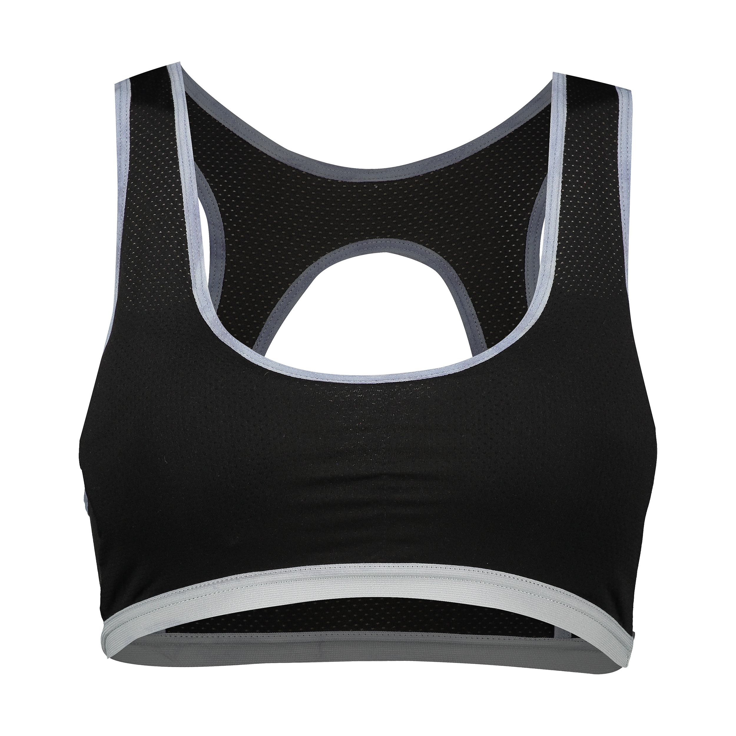 نیم تنه ورزشی زنانه کد 55 رنگ ذغالی