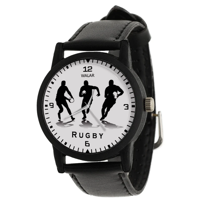 ساعت مچی عقربه ای مردانه والار طرح راگبی کد LF2643