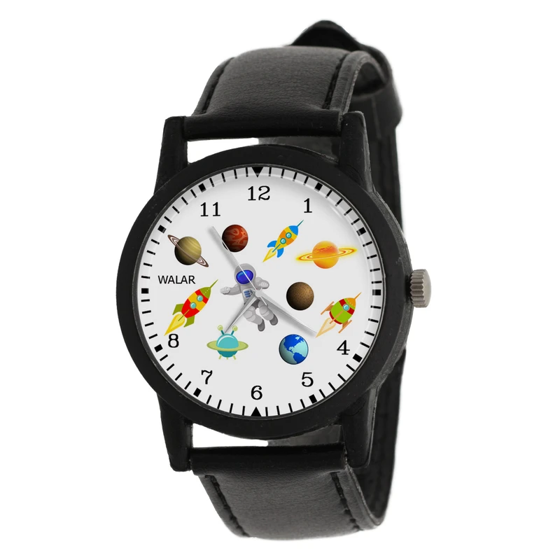 ساعت مچی عقربه ای والار طرح فضانوردی کد LF2648